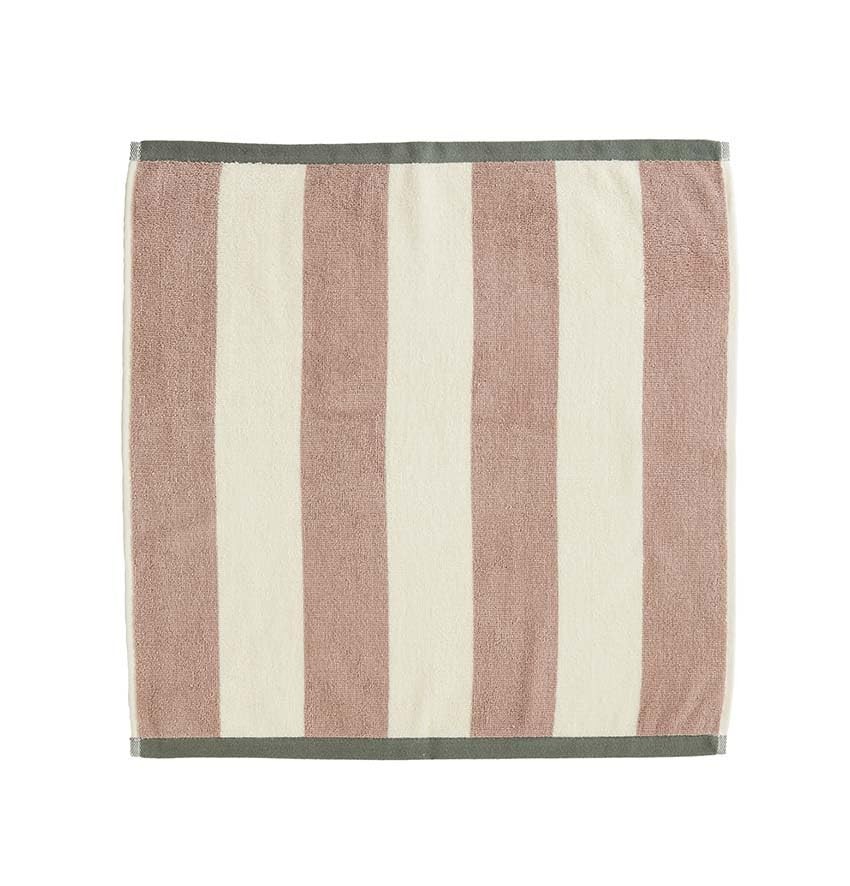 Coucke Kitchen Towel in Cotton, Pink, 50X50 cm, 100% Cotton Machine Washable