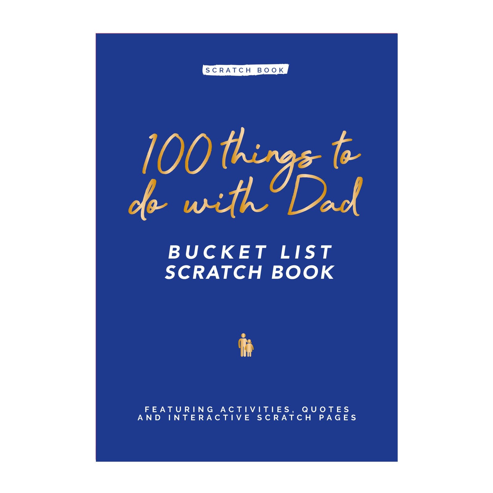 Gift Republic Bucket List Scratch-Off Book – 100 Movies to Watch, Medium