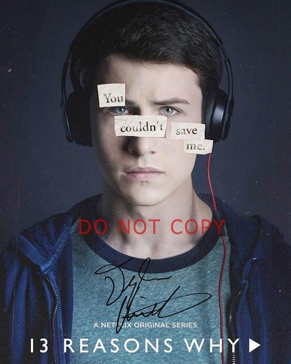 Dylan O’Brien of 13 Reasons Why SIGNED reprint 11×14″ Poster Photo Autograph RP