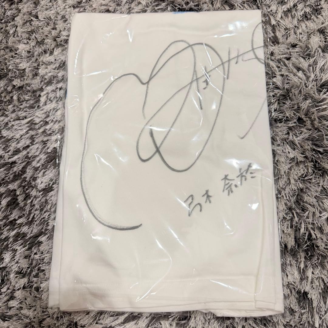 Nogizaka46 Nao Yumiki Autographed Live T-Shirt Size L Mobile Tour 2026 Used