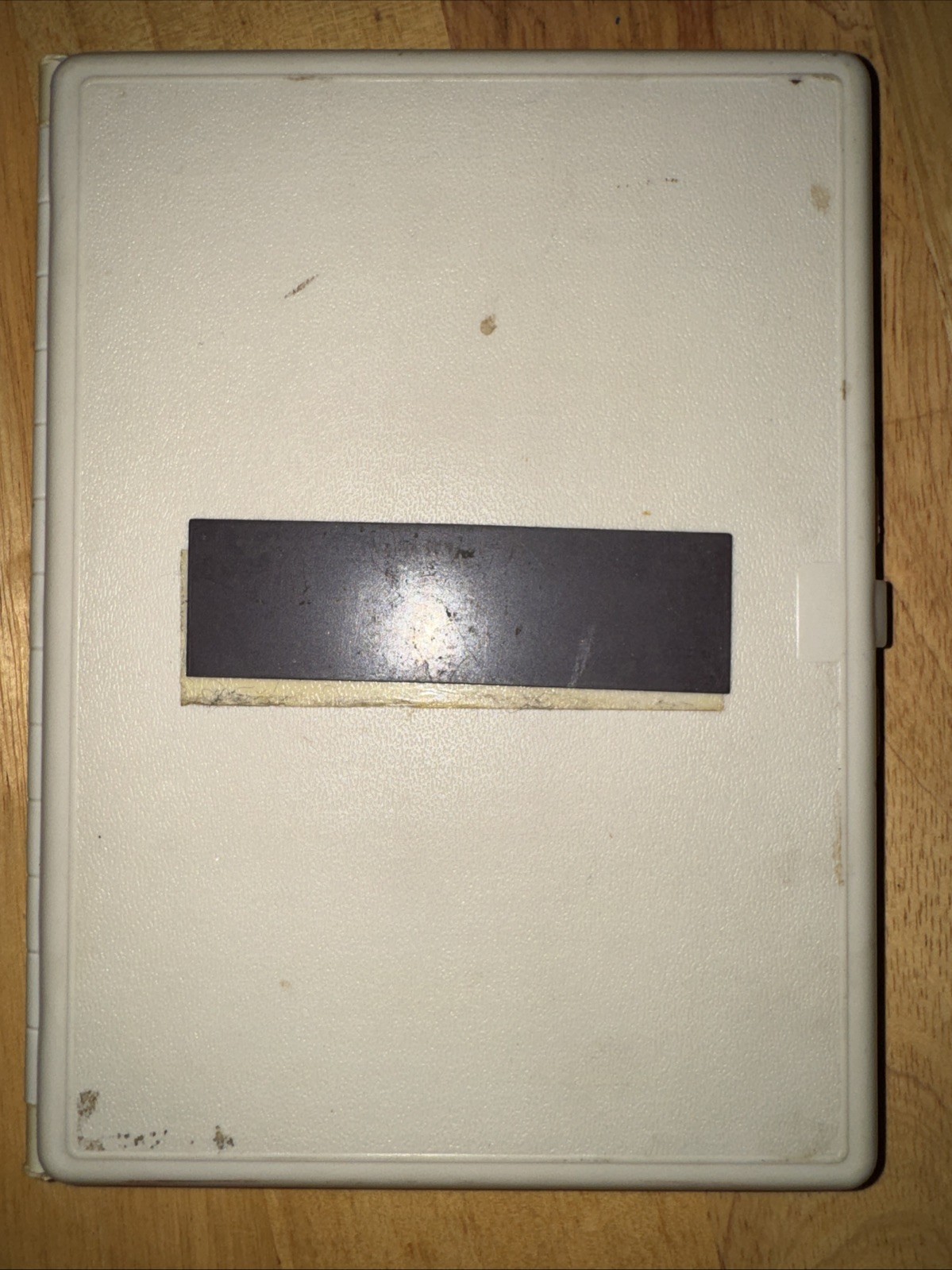 Vtg Steinberg Memorette Shopping List Claude Alain Slide Tab Reminder 60’s NRP