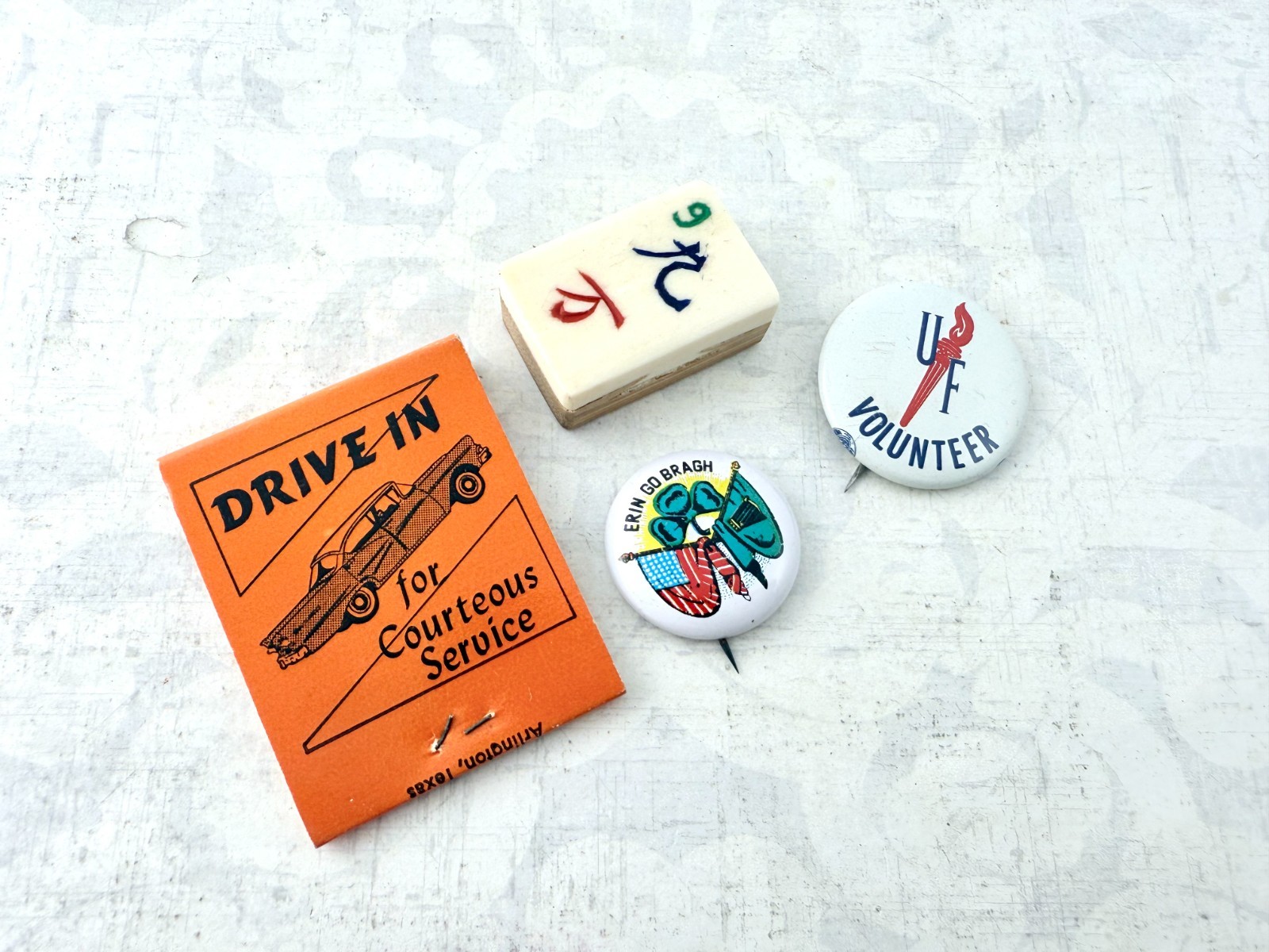 Vintage Junk Drawer Lot – Found Objects (M3)