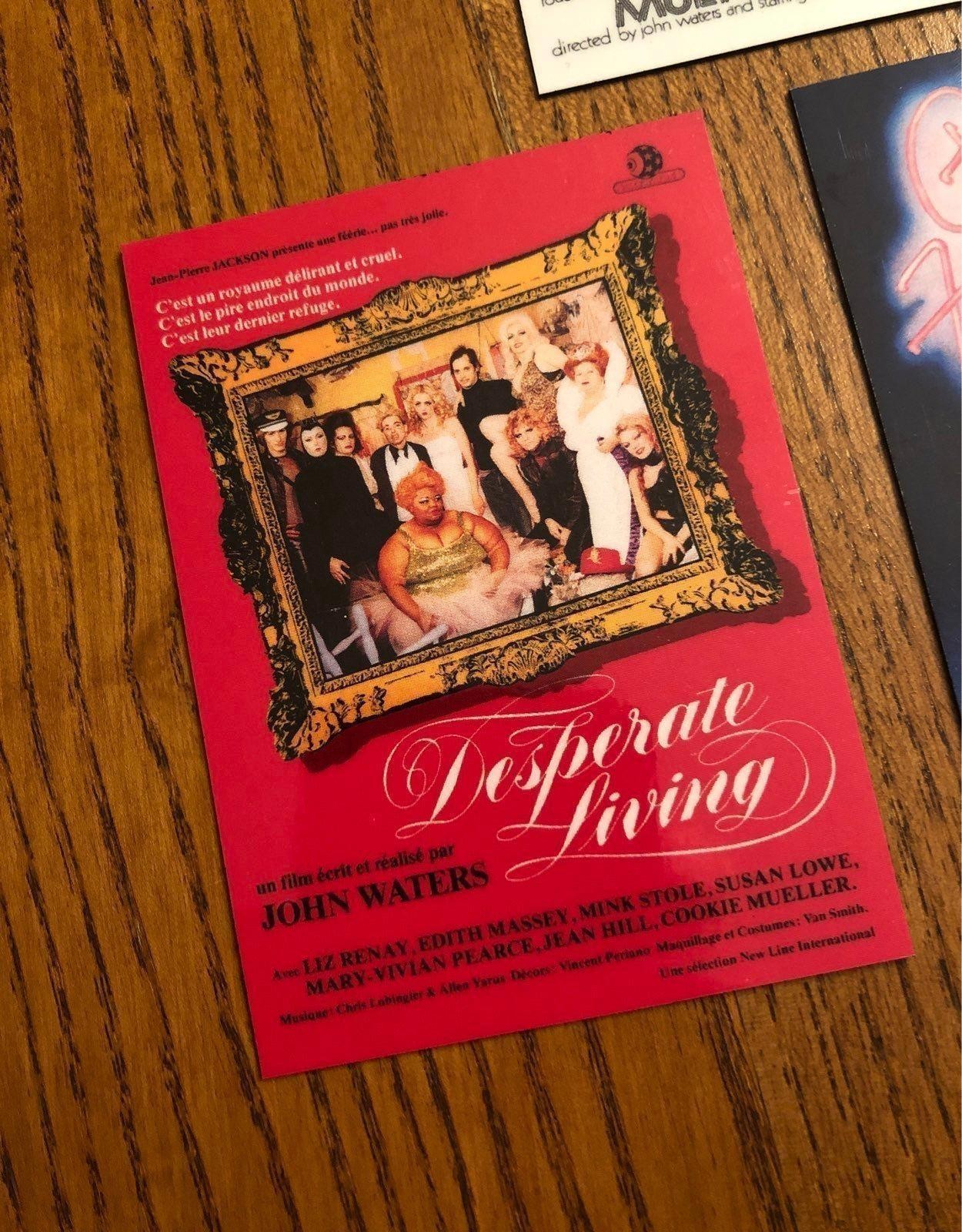John Waters fridge magnets Movie poster art