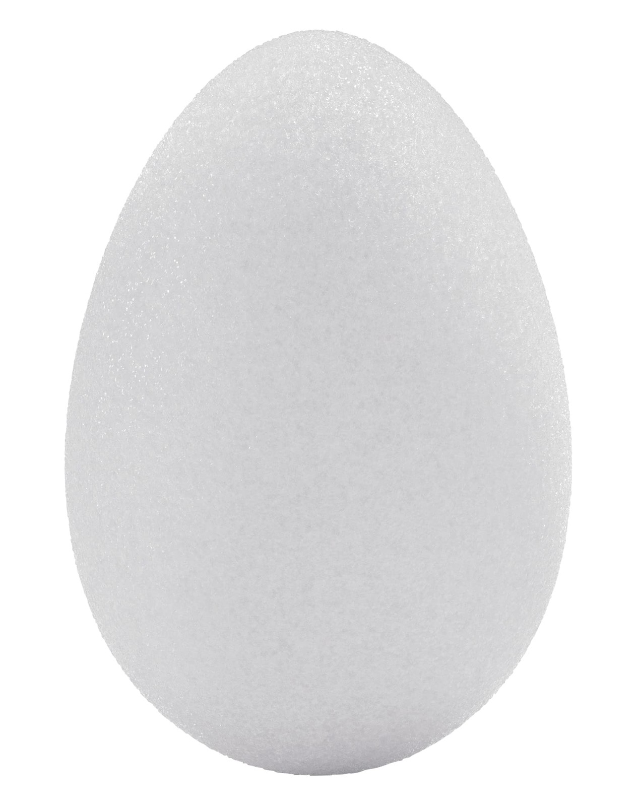 FloraCraft Styrofoam Eggs,3 1/6-Inch-by-2 5/16-Inch White Egg,Duck,4 Per Package