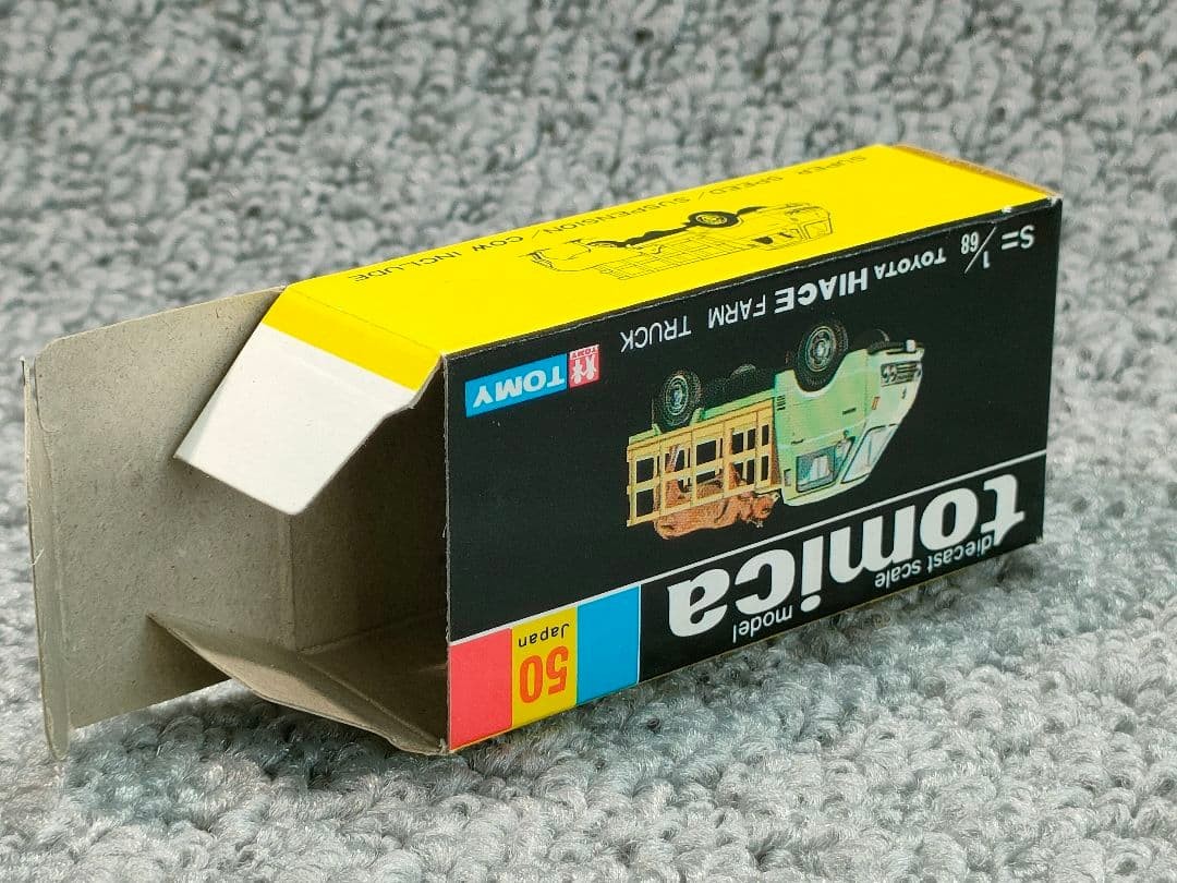 Black Box Tomica 50 Toyota Hiace Ranch Truck Good Condition Made in Japan