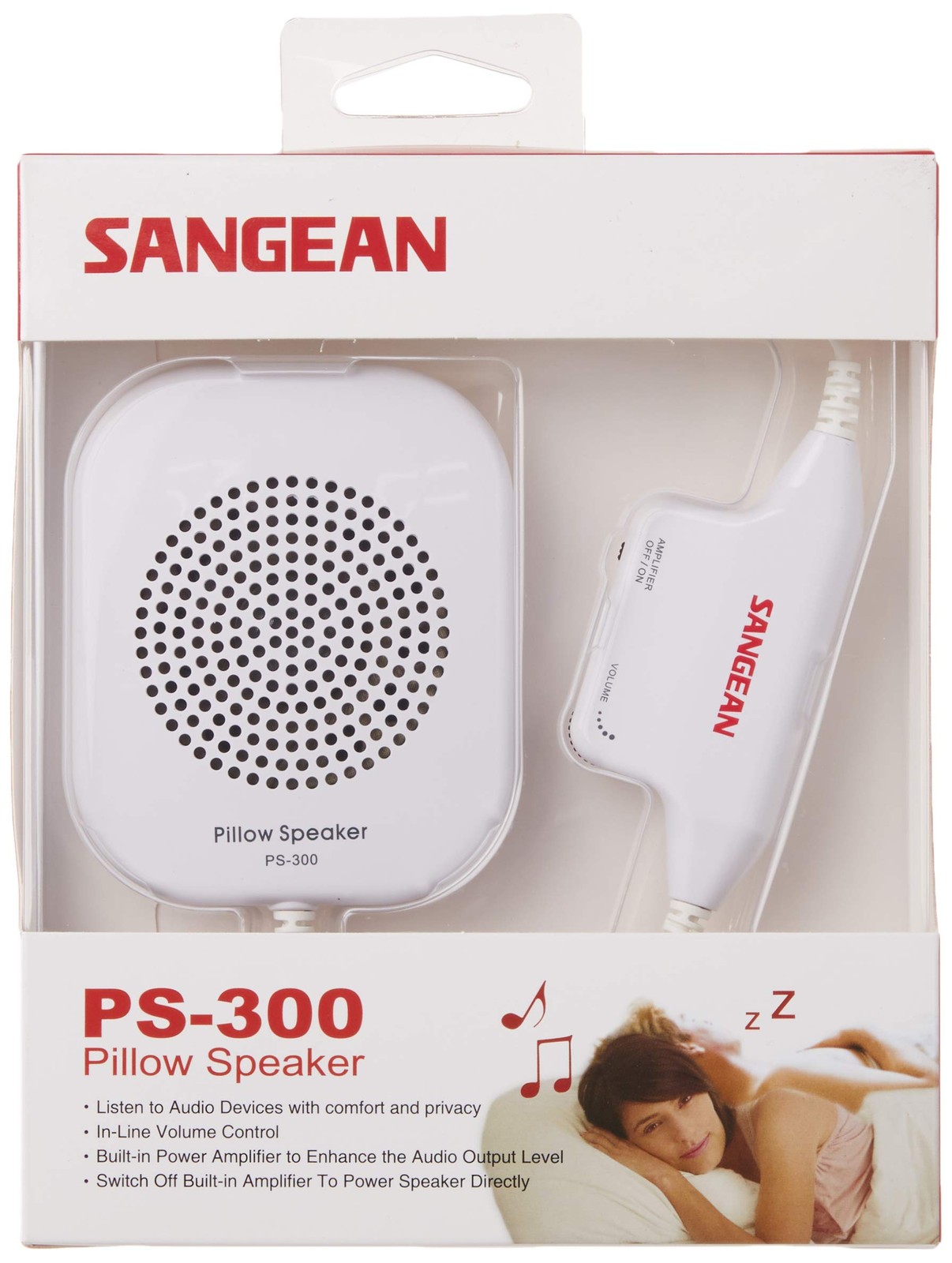 Sangean Speaker with FM Tuner White