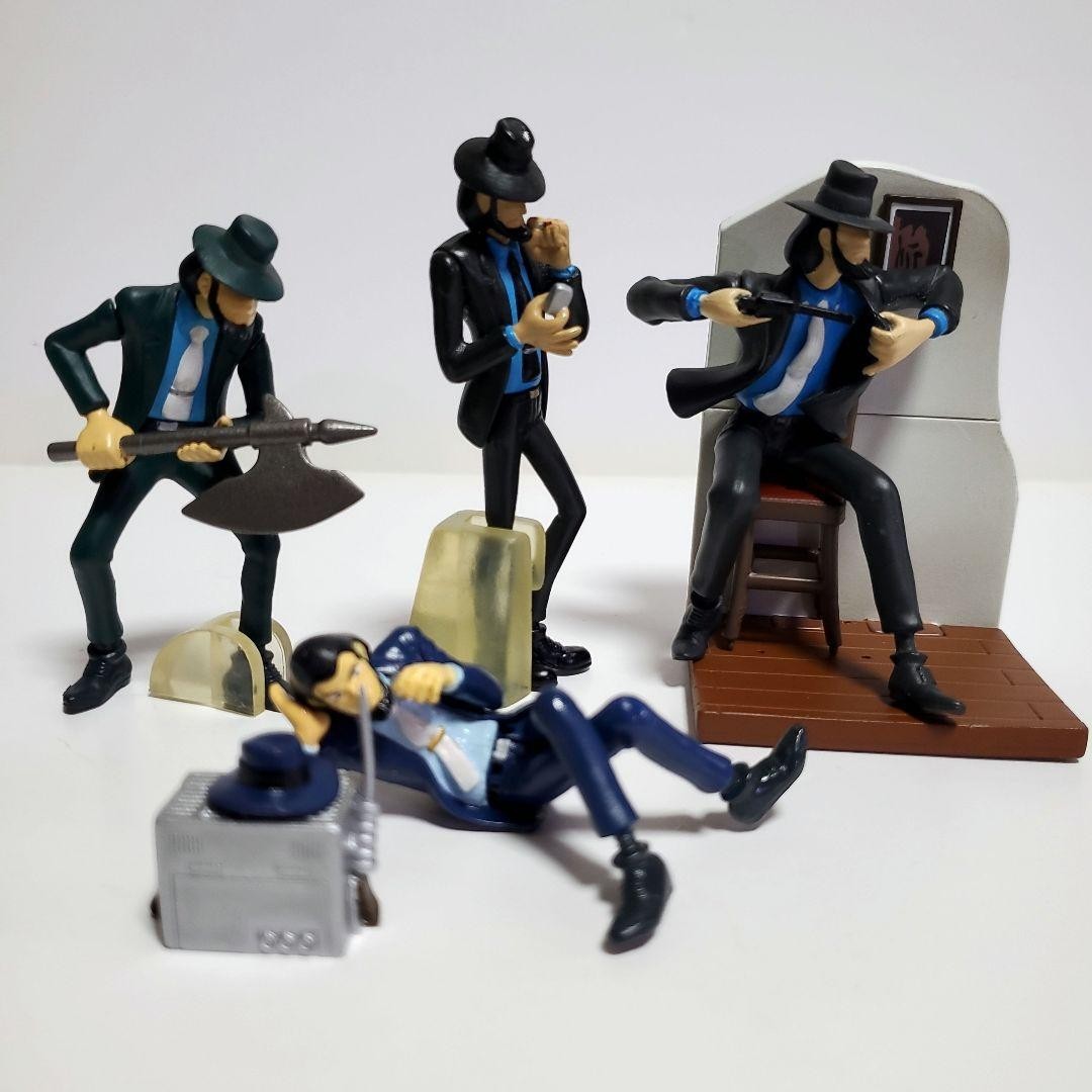 * Lupine the Third HG&HGIF series and others Jigen Daisuke 4 types