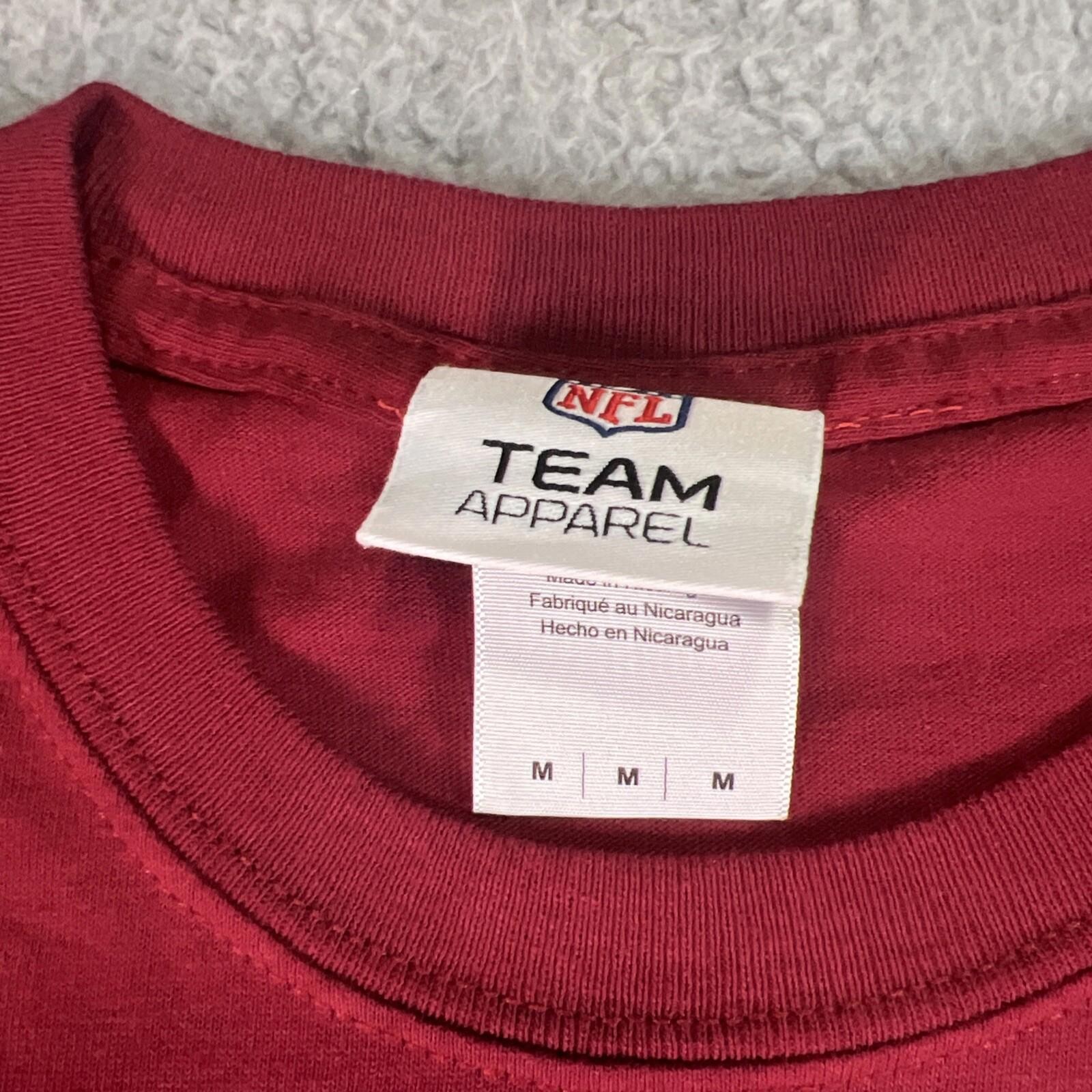 Washington Redskins Shirt Mens Medium NFL Team Apparel NWOT