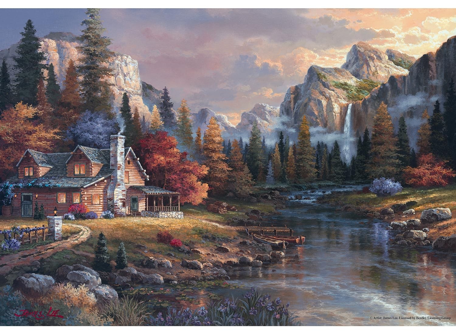 Anatolian 500 Piece Puzzle – Home at Last Puzzle, Multicolor (PER3533),Jigsaw