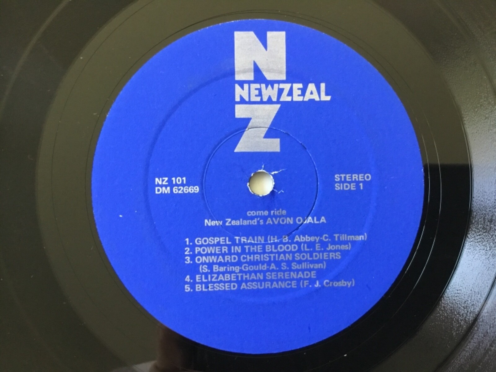 New Zealand’s AVON OJALA: come ride vinyl LP+bonus CD TESTED