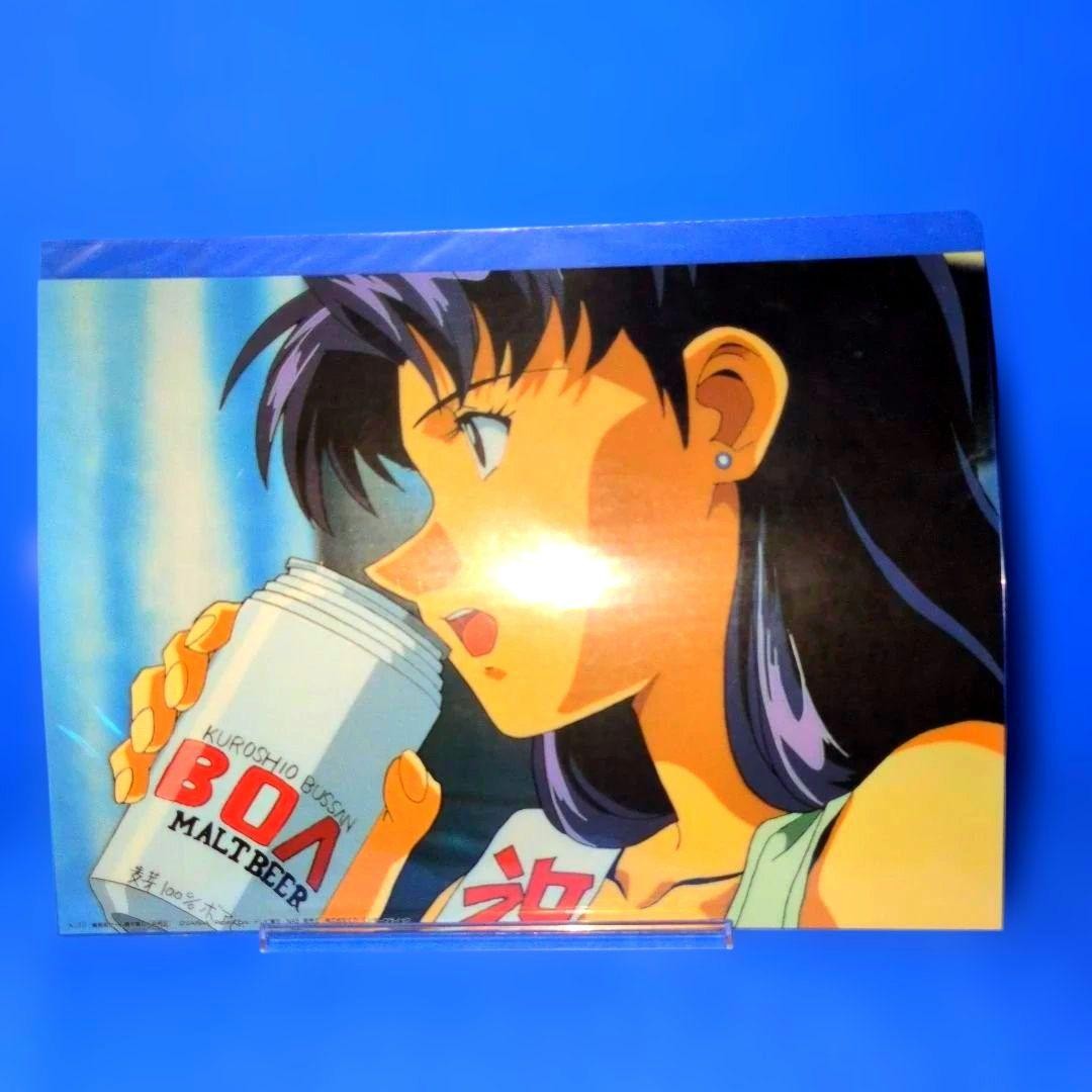 Good condition, out of print, original Evangelion cell club limited edition
