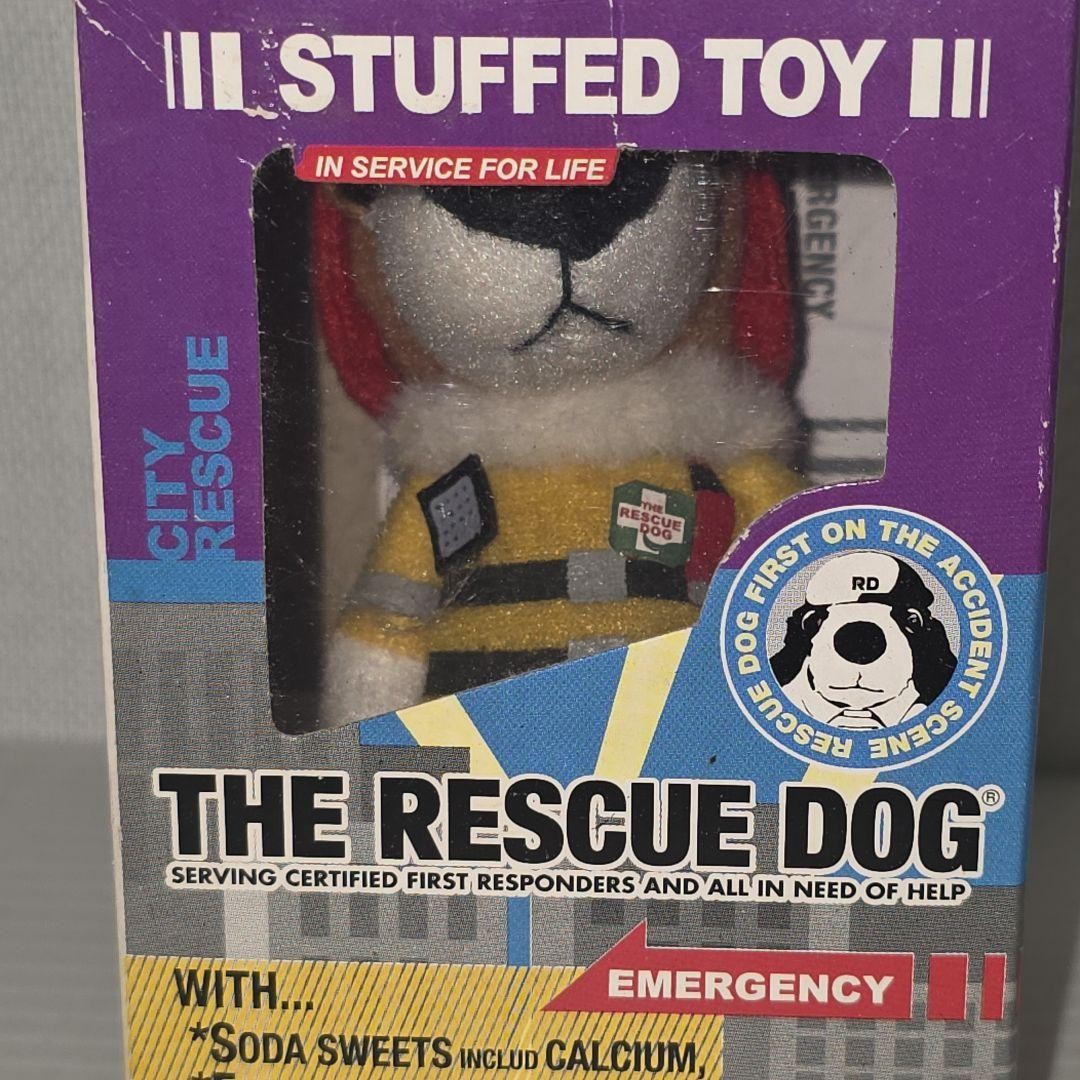 THE RESCUE DOG Rescue Plush Toy Rare Retro Figure