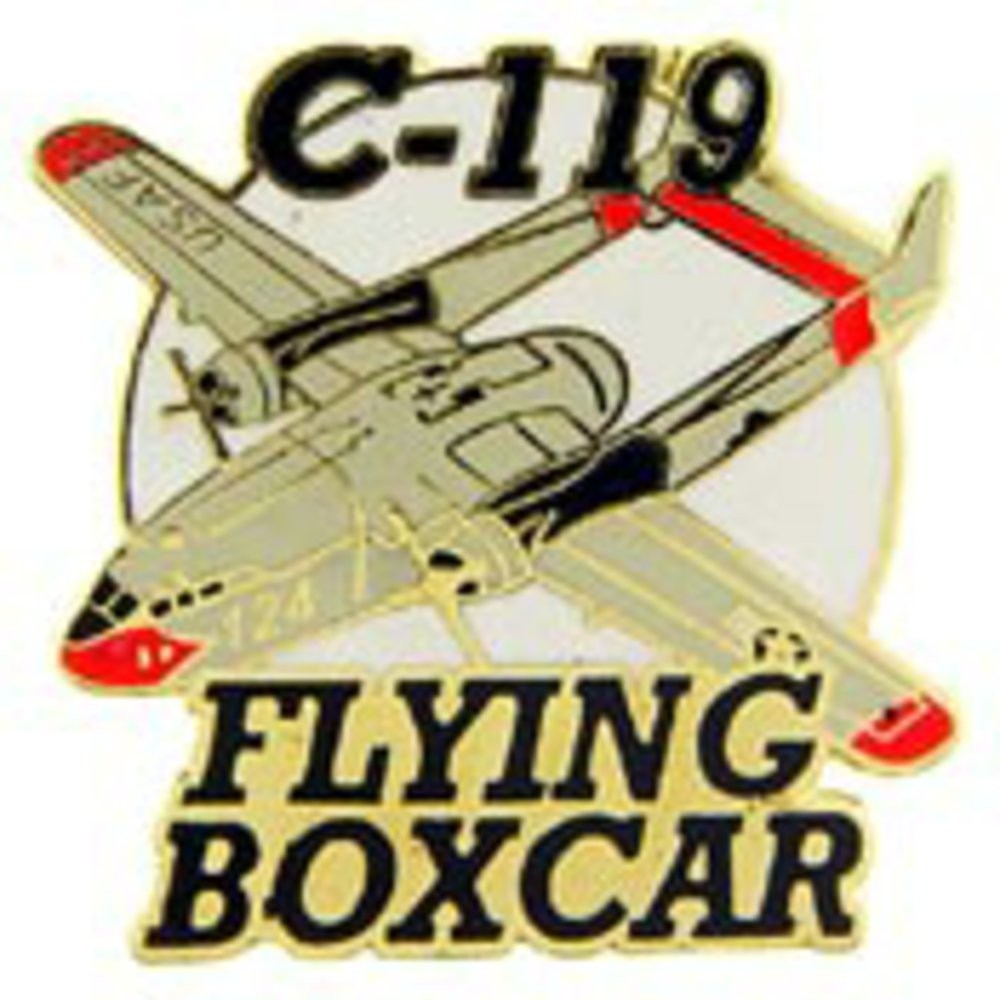 EagleEmblems P18083 PIN-APL,C-119 Flying Box AC Model (1.5”)
