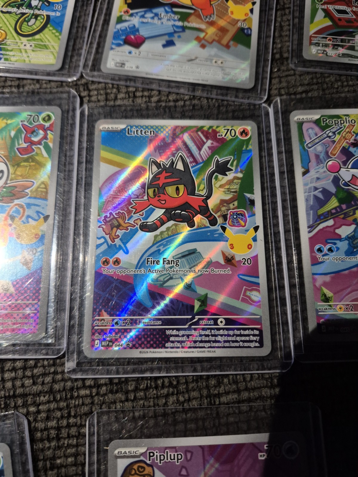 1st Partner Illustration Collection 6 Promos Alo And P Set