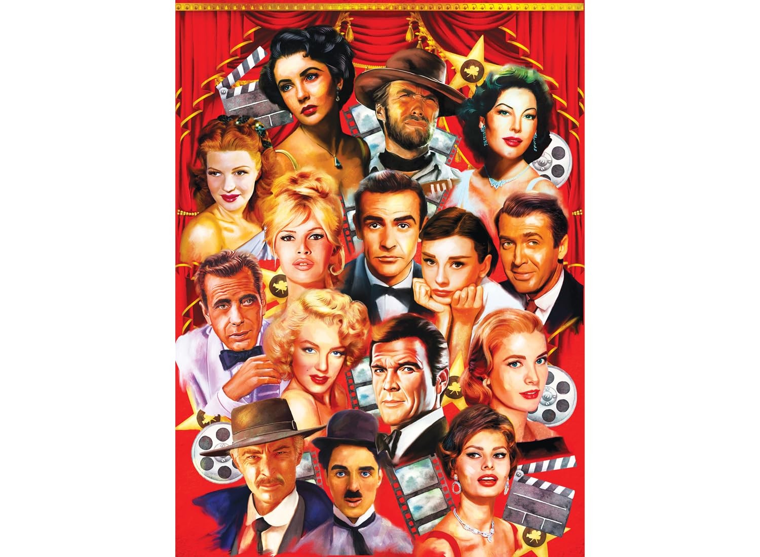 Anatolian Puzzle – Hollywood Stars, 1000 Piece Puzzle, 1154