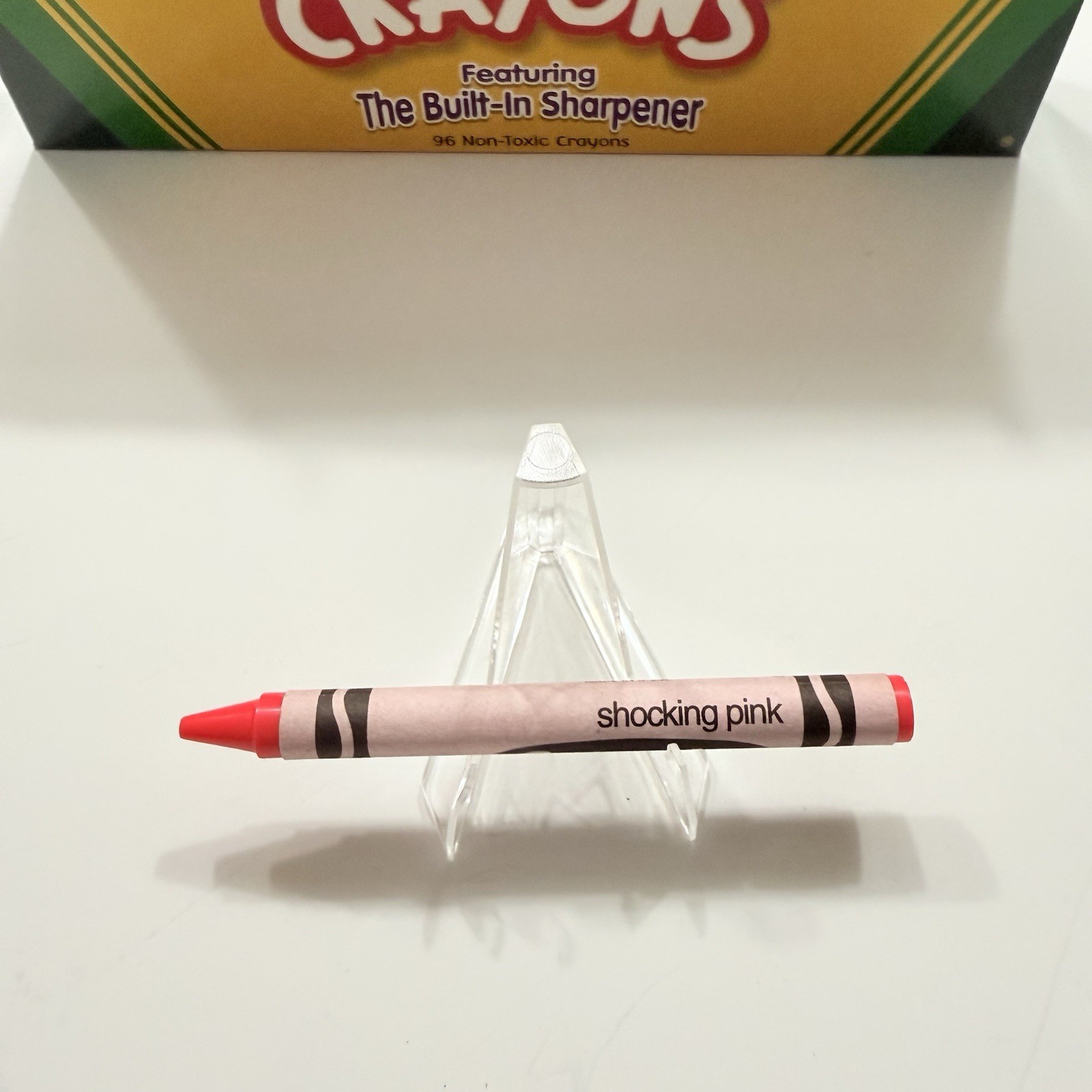 NIB 96 Crayola Crayons Built In Sharpener – 2002 Retired/Rare & Metallic RX Gel