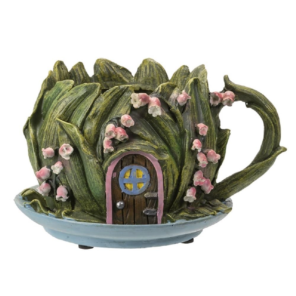Pacific Giftware Floral Planter, 7.5 Inches, Resin, Garden D√©cor