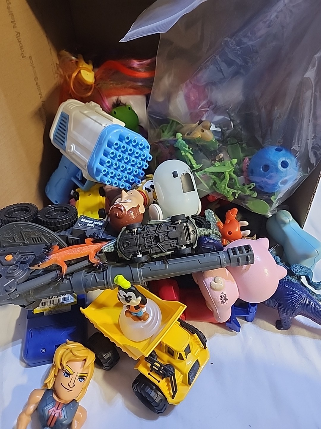 Junk Drawer Lot 3 Random Read Desc. Toys Cars Dinos Action Figures 8+ LBS