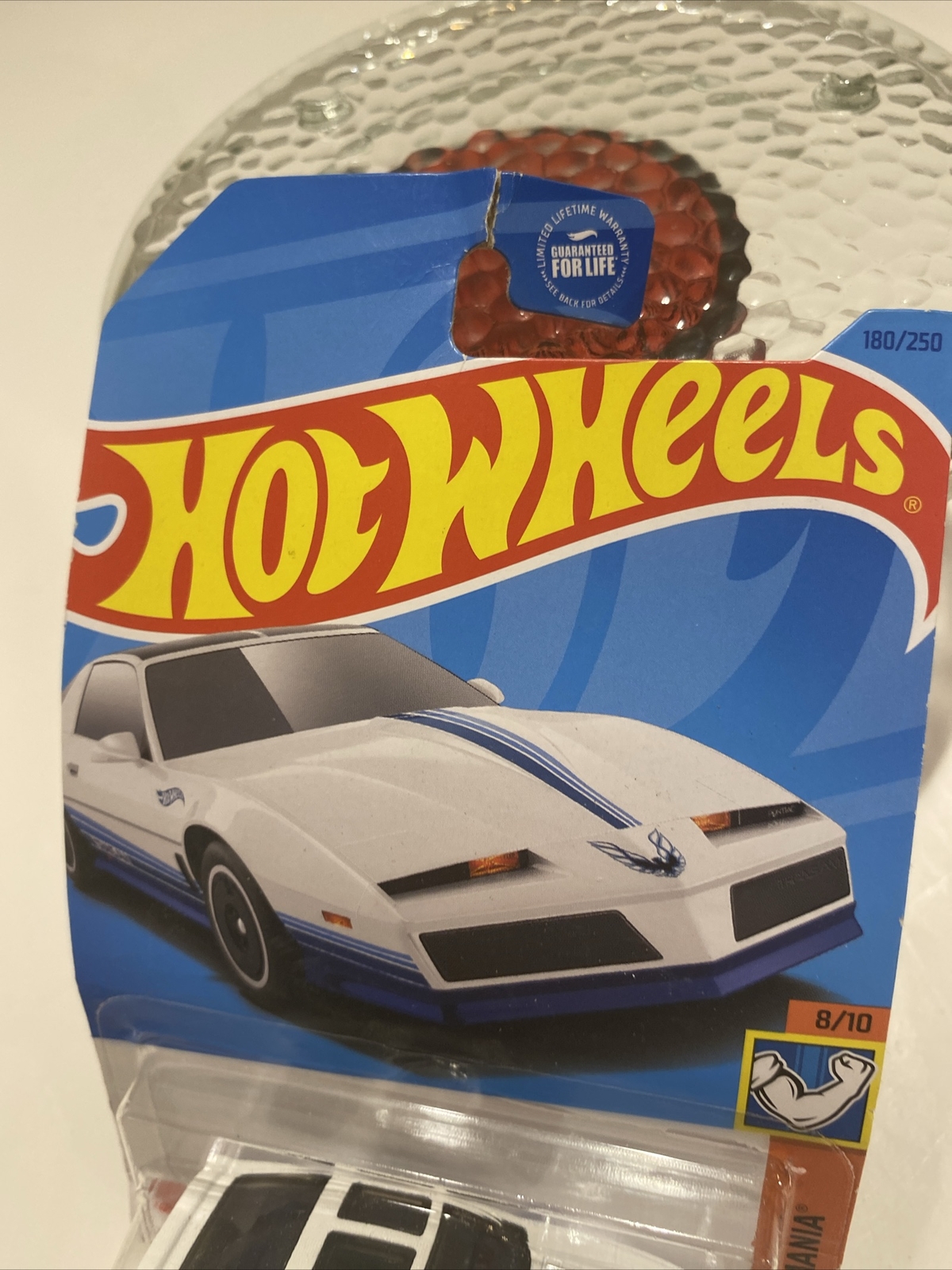 Hot Wheels ’84 Pontiac Firebird Muscle Mania #8/10 White Diecast 1:64 Scale A1
