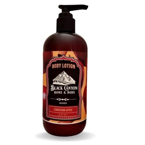 Black Canyon Cinnamon Apple Body Lotion 12oz Lanolin Jojoba Oil