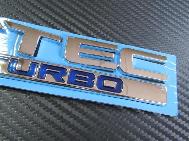 ● V-TEC TURBO ABS chrome plated/blue separate specifications!
