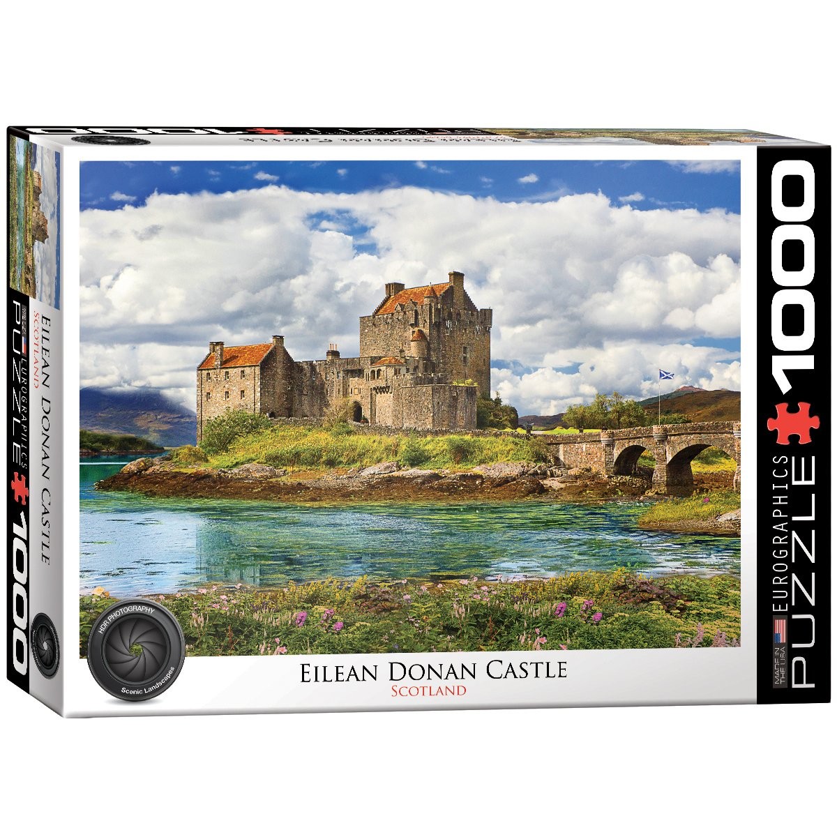 EuroGraphics (EURHR) Eilean Donan Castle – Scotland 1000Piece Jigsaw Puzzle