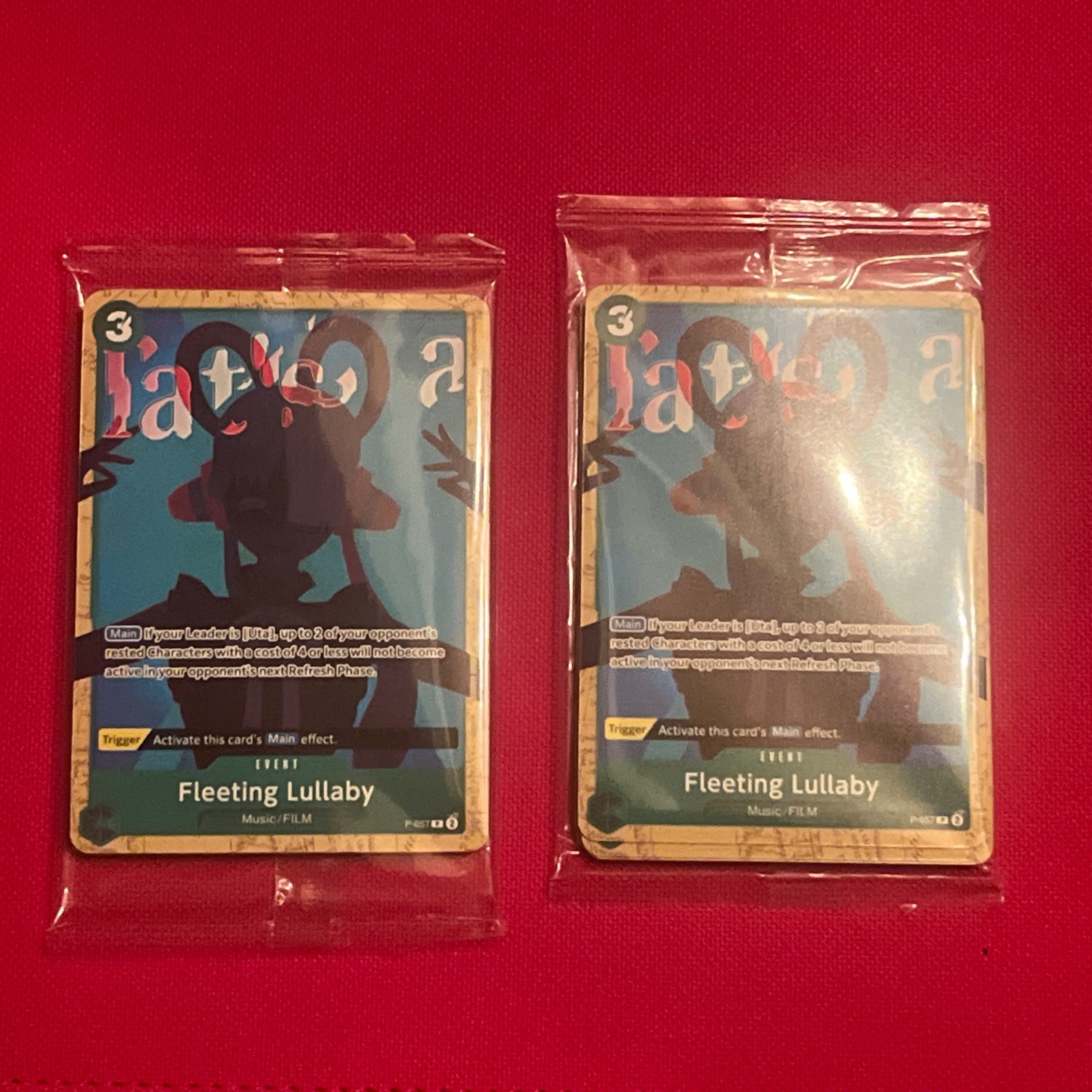 Uta Sealed Battle Promo 8 Pack Lot 2X – One Piece TCG