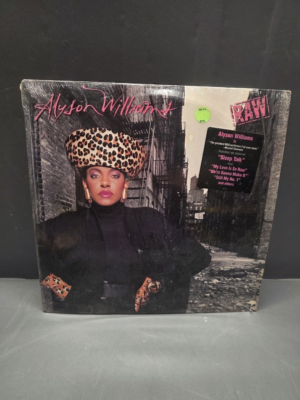ALYSON WILLIAMS~Raw~Orig.1989 DEF JAM Issue~Soul/Funk promo w/ sticker