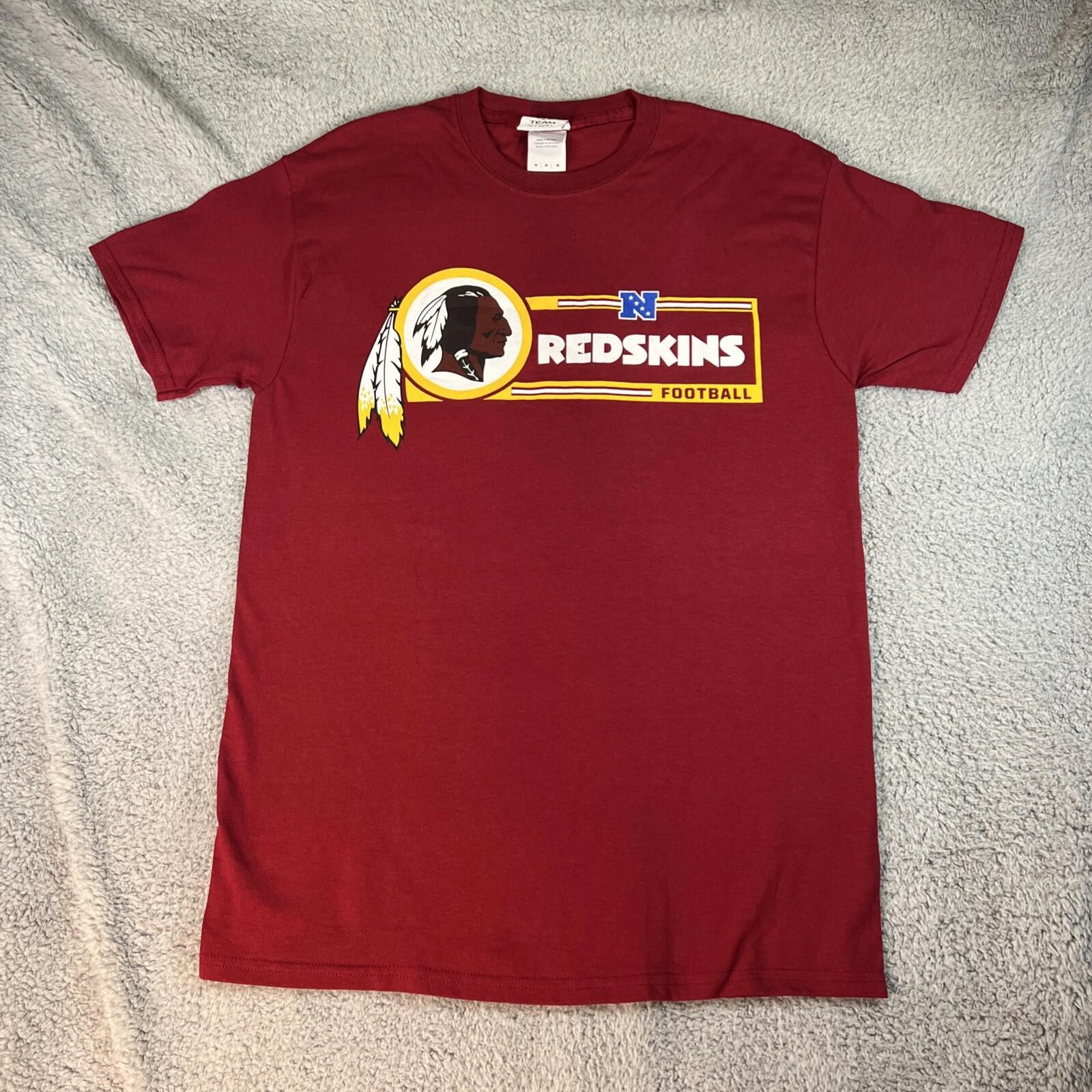 Washington Redskins Shirt Mens Medium NFL Team Apparel NWOT