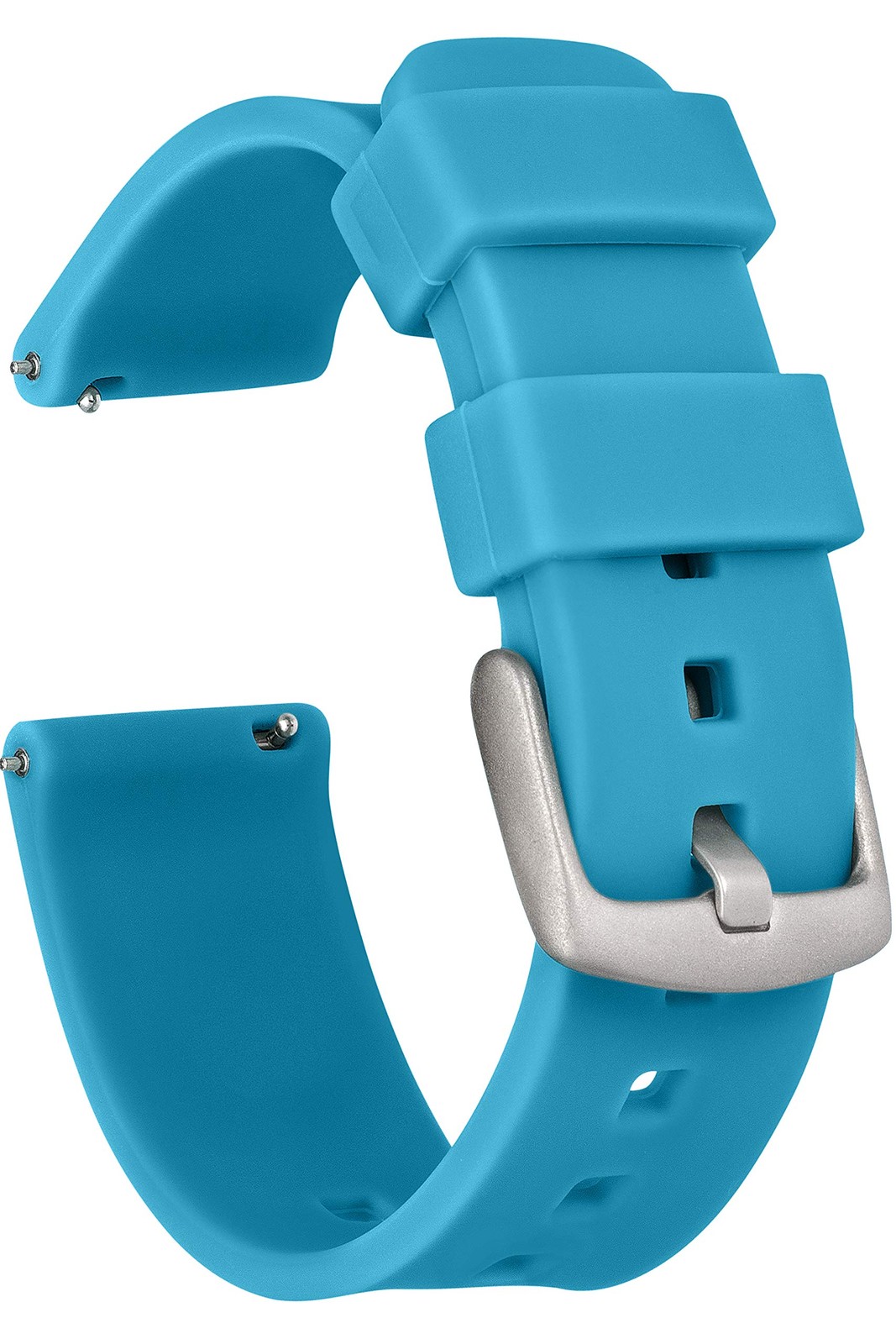 GadgetWraps 22mm Silicone Watch Band Aqua Blue Quick Release for Samsung Fossil