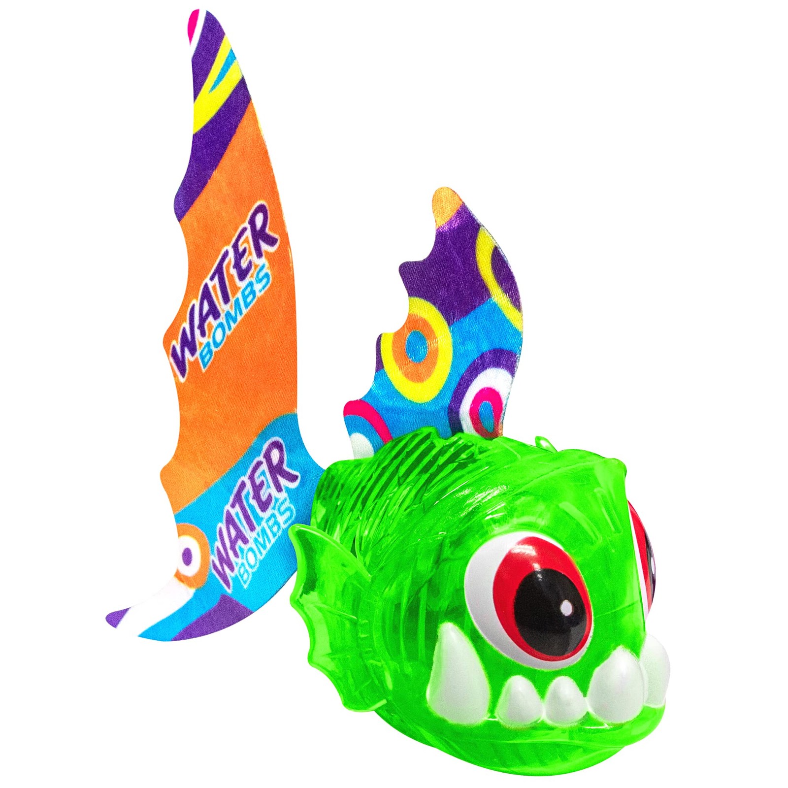 Swimline LED Diving Toy Piranha Catch Game Underwater Pool Bath Kids Green