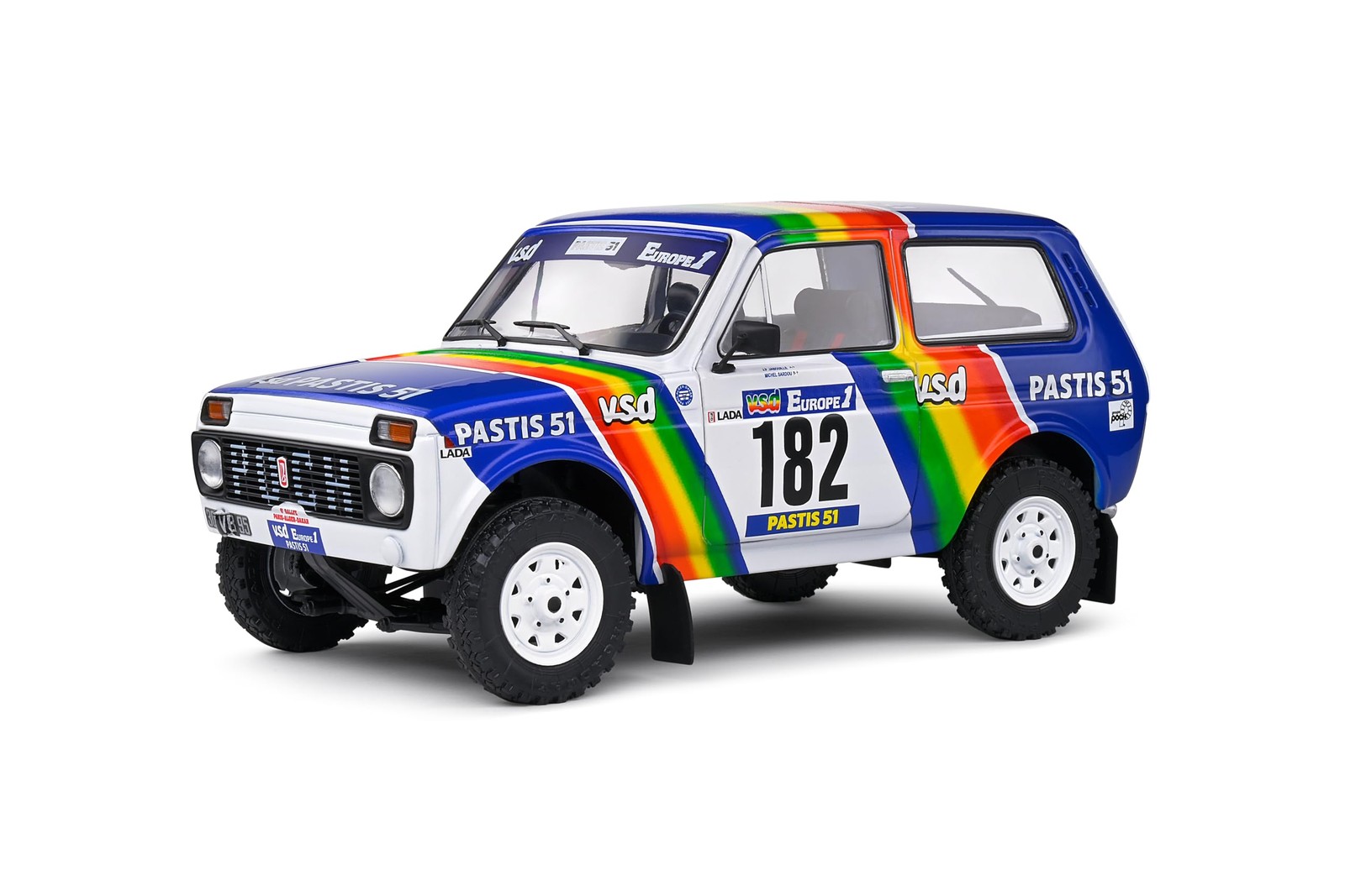 Solido 1:18 1984 Construction Diecast Vehicle Model White