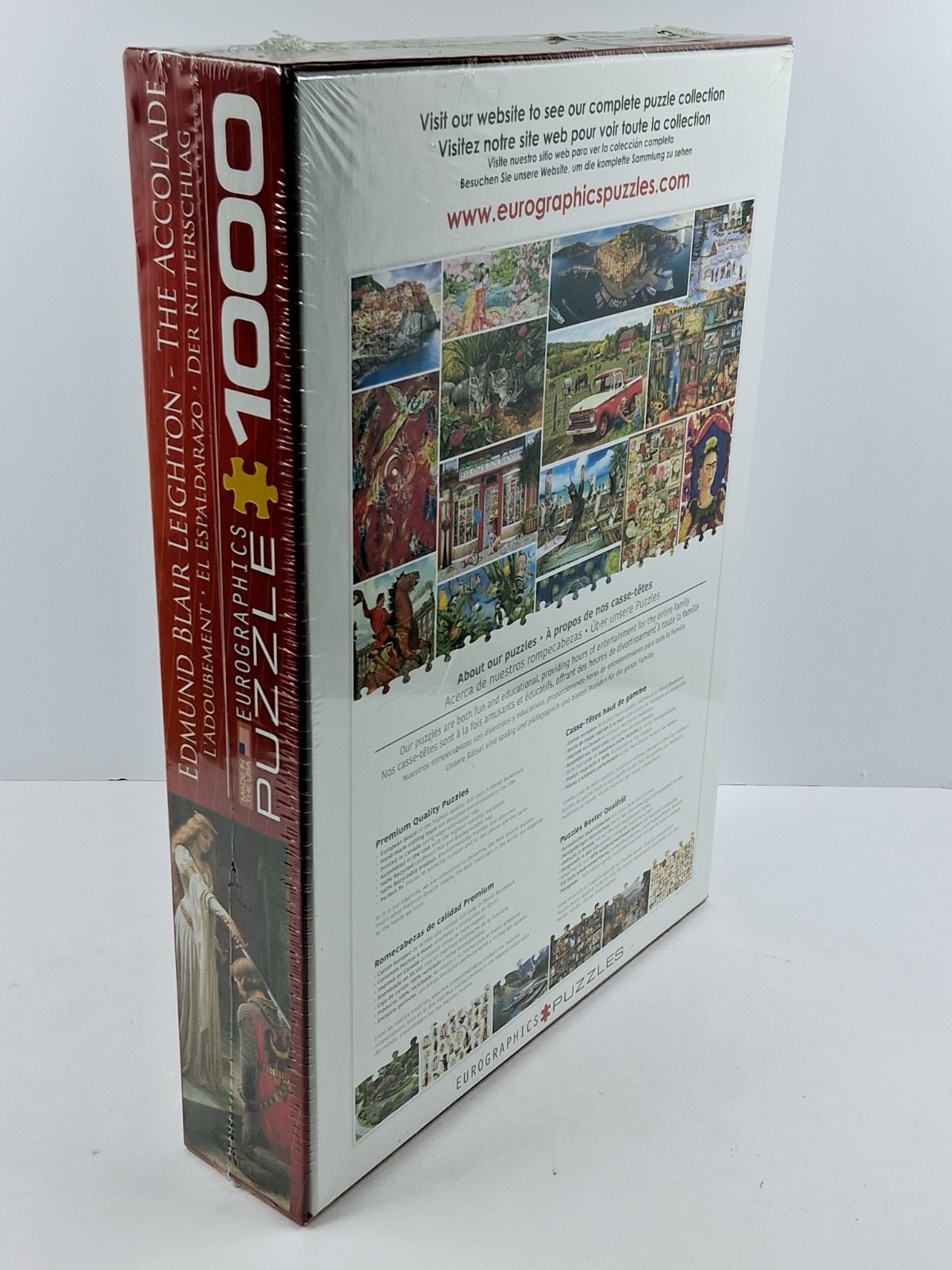 EuroGraphics The Accolade by E.B. Leighton 1000 Piece Puzzle,Jigsaw