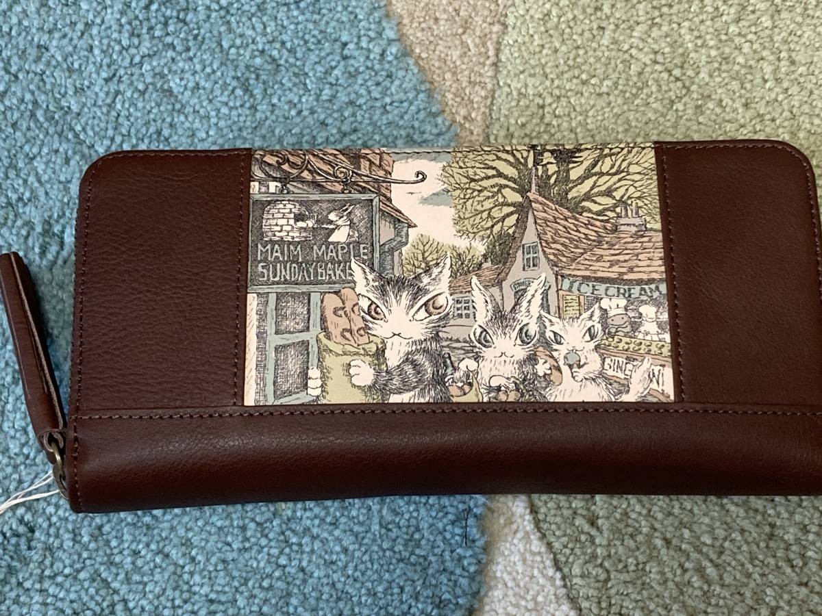 Wachifield Dayan Leather Long Wallet Card Holder Japan Unisex