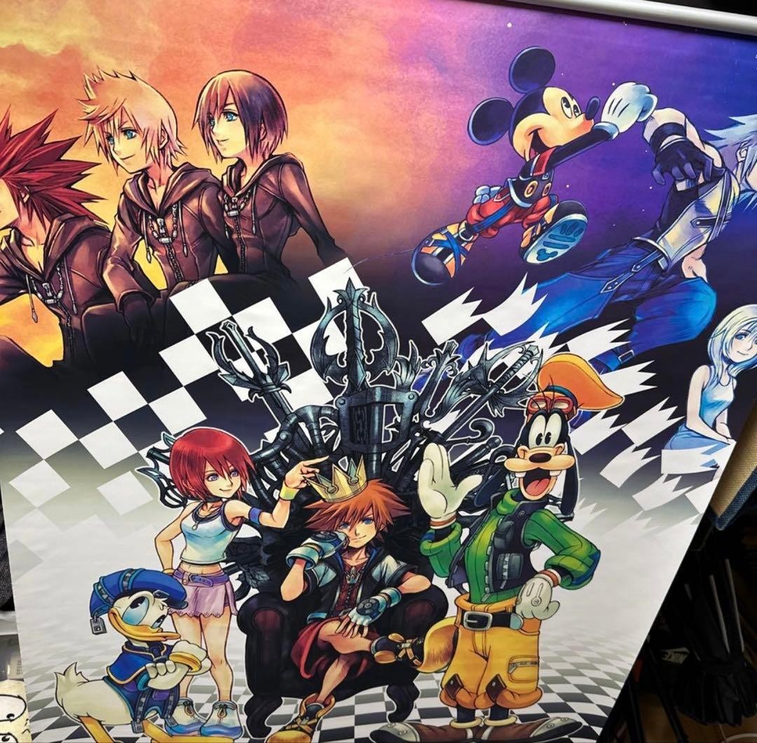 New Rare Kingdom Hearts/HD1.5 Remix Wall Tapestry