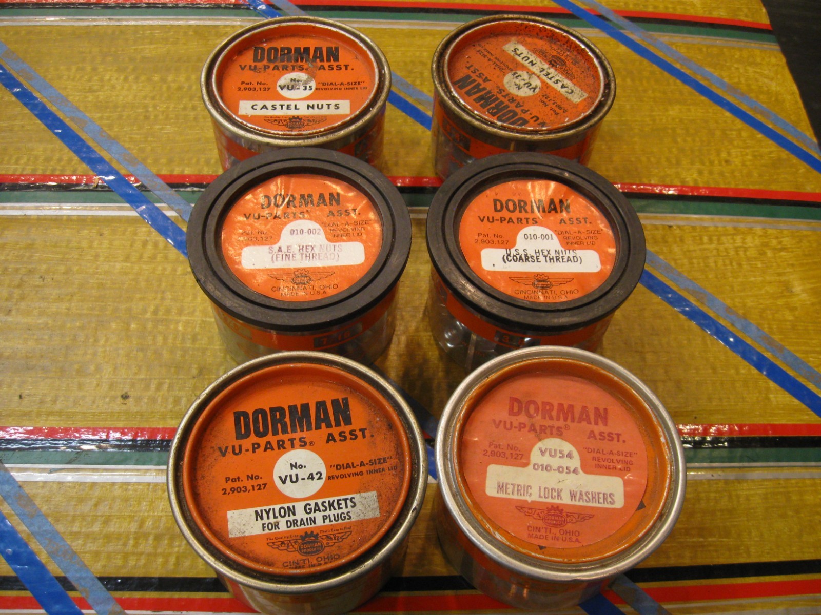 Misc. Collection of Dorman Nuts/bolts Etc. Parts Lot of 6 All new. A