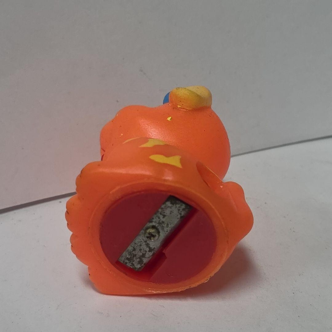 Orange Dog Pencil Sharpener Soft Vinyl Figure Showa Retro Rare Goods Fancy