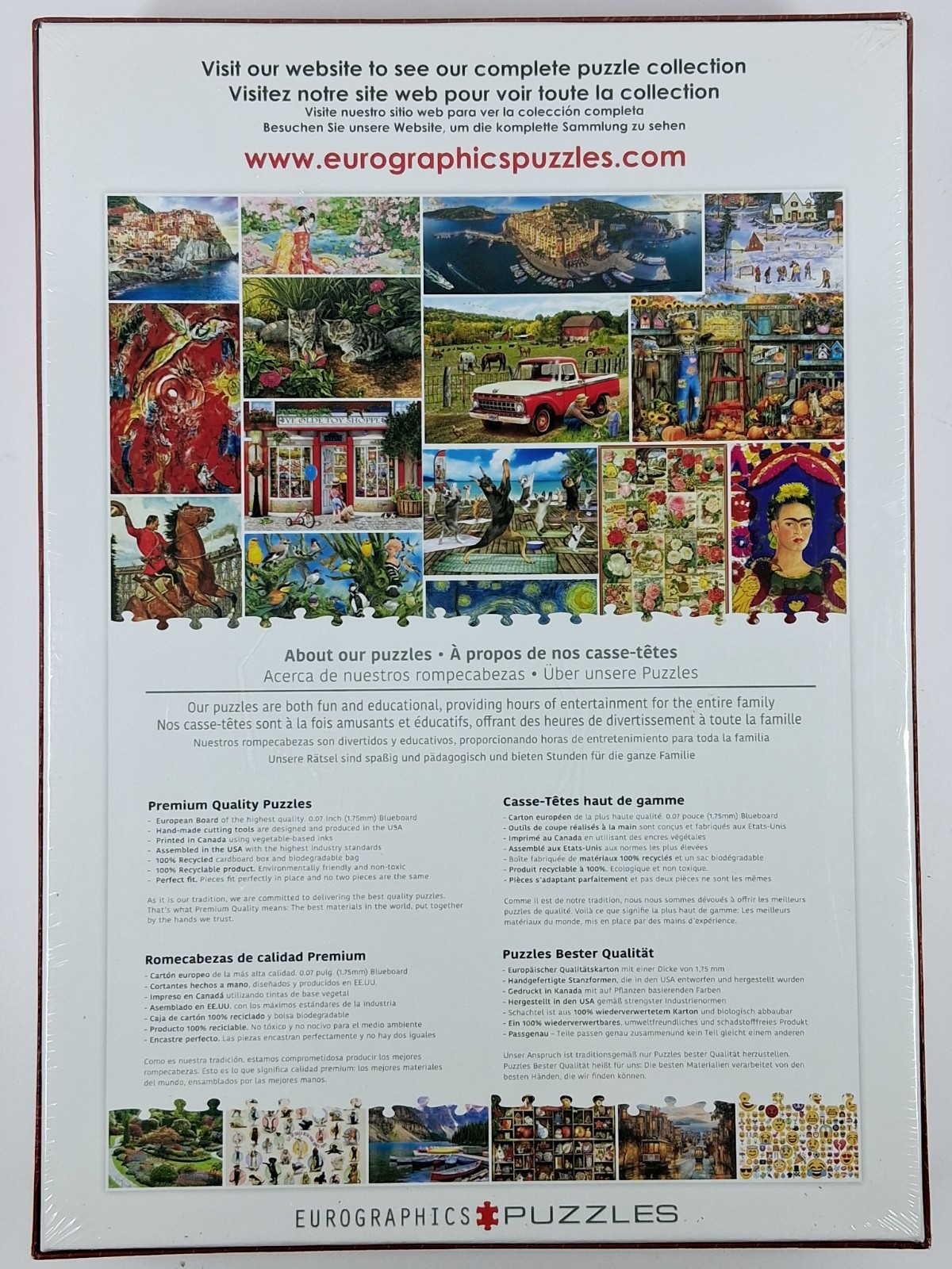EuroGraphics The Accolade by E.B. Leighton 1000 Piece Puzzle,Jigsaw