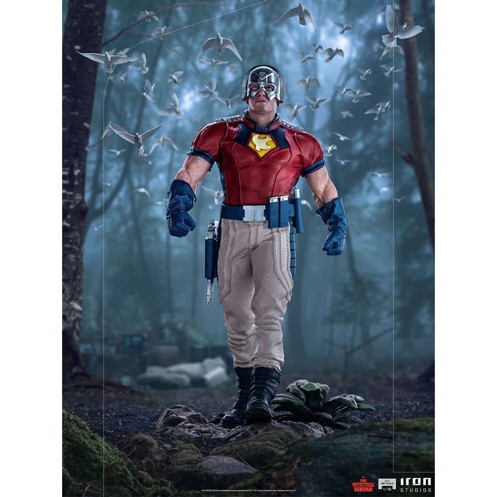 Iron Studios Art Scale 1 10 Peacemaker Statue Resin Multicolor Collectible