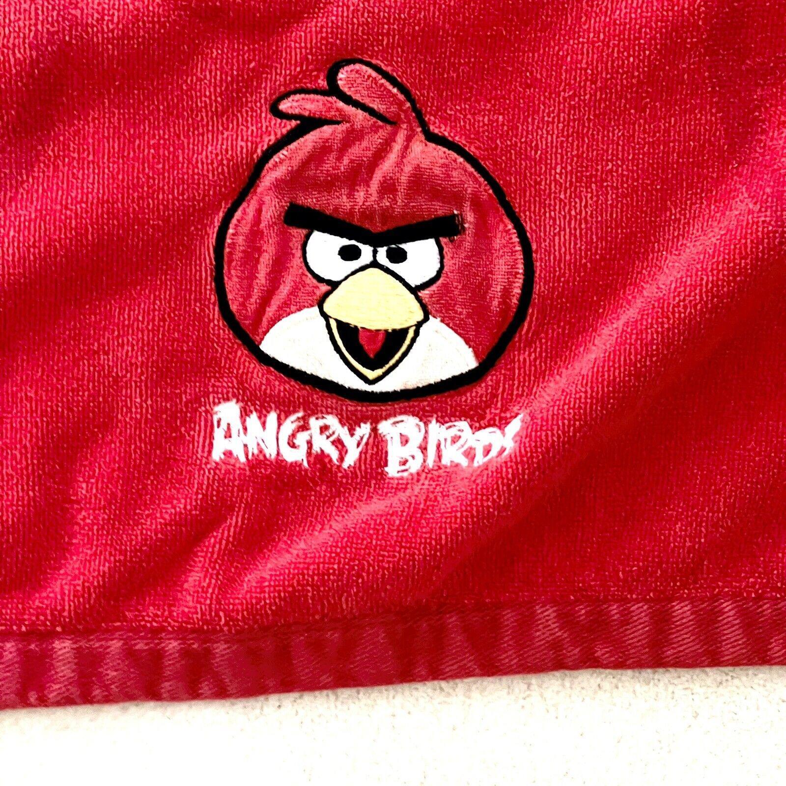 Angry Birds Beach Towel Pool Bath 34″ x 63″ RARE HTF