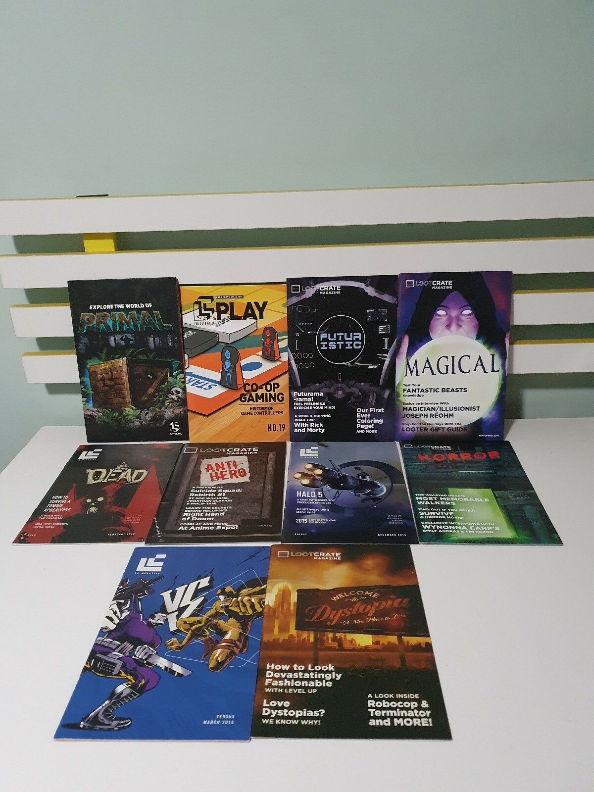 10 LOOT CRATE MAGAZINES! GEEK POP CULTURE