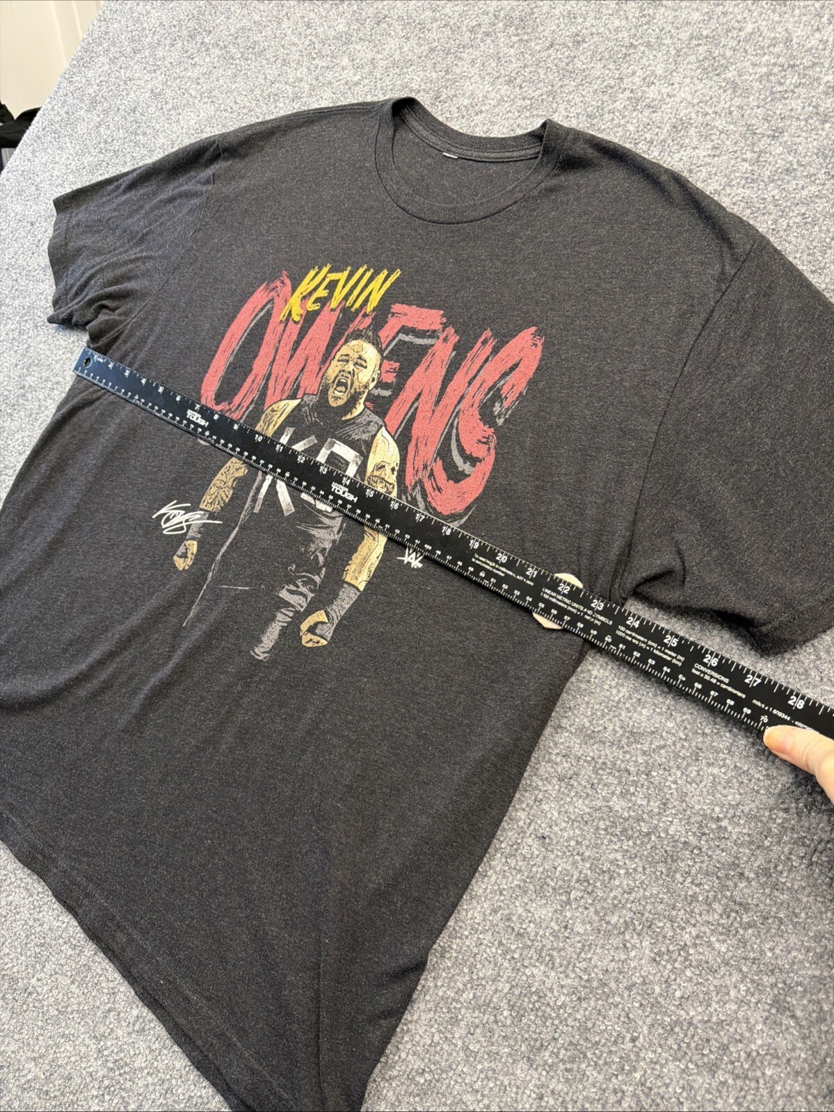 Kevin Owen’s WWE Fight Black T-shirt 2XL