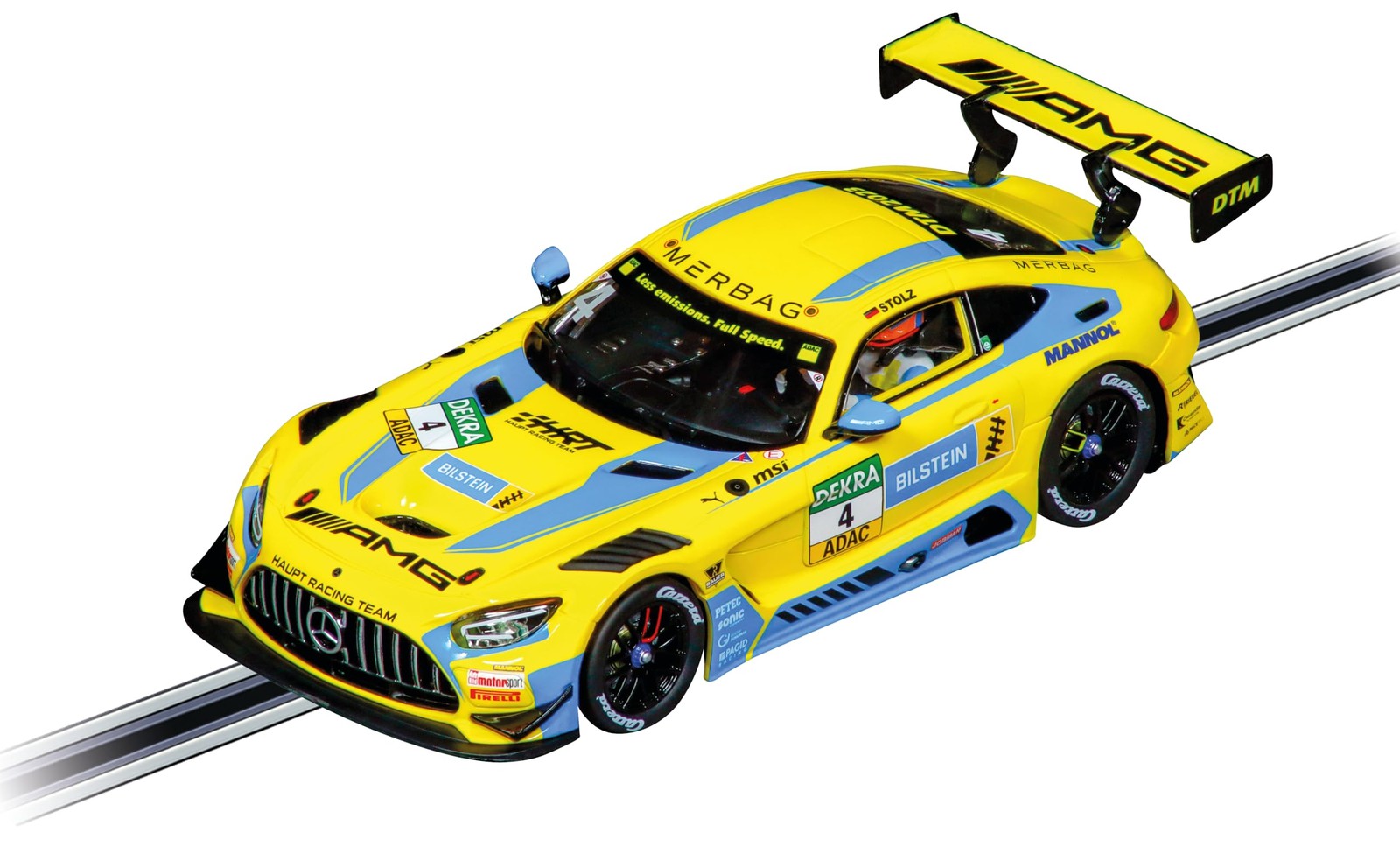 Carrera Mercedes-AMG GT3 Evo Team HRT No.4 DTM 2023 1:32 Scale Slot Car