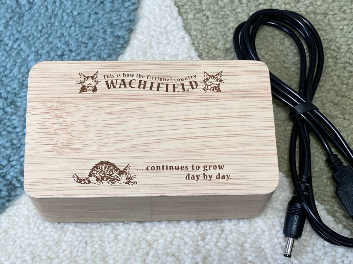 Wachifield Dayan Wooden LED Clock Collectible 2.4x4x1.6 inches