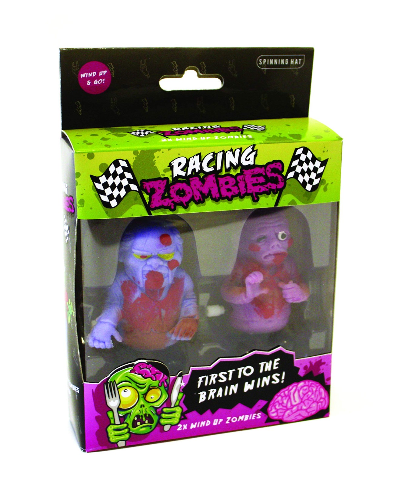 Gift Republic Racing Wind Up Zombies, Multicolor,Action Figures
