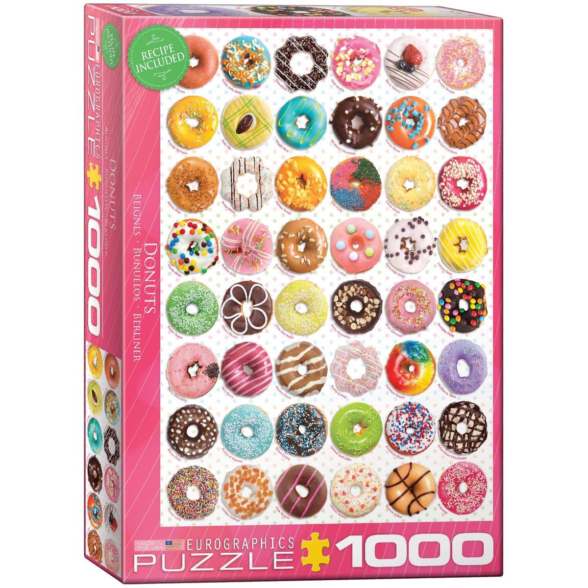 EuroGraphics Jigsaw Puzzle 1000 Piece 6000 0585 Blue Standard Functional Matte