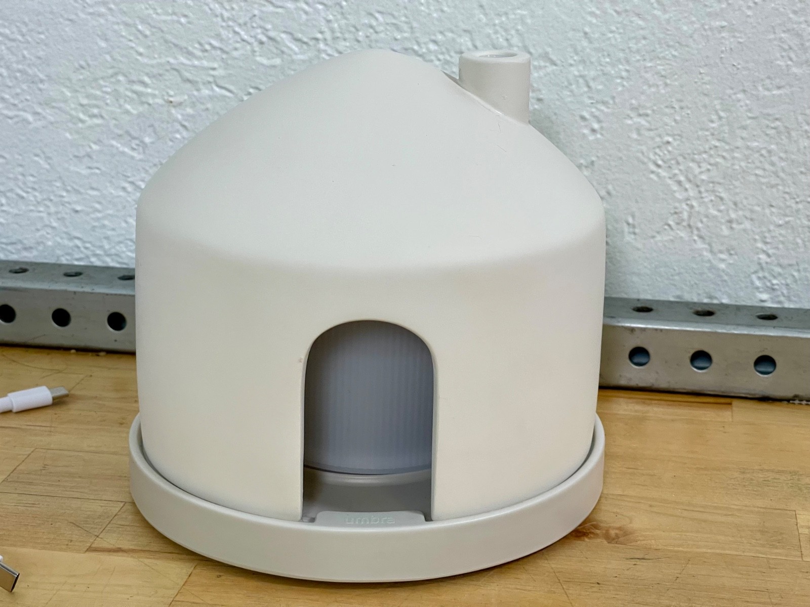 Umbra Casita Essential Oil Diffuser Sand LED Aromatherapy Auto Shut-Off