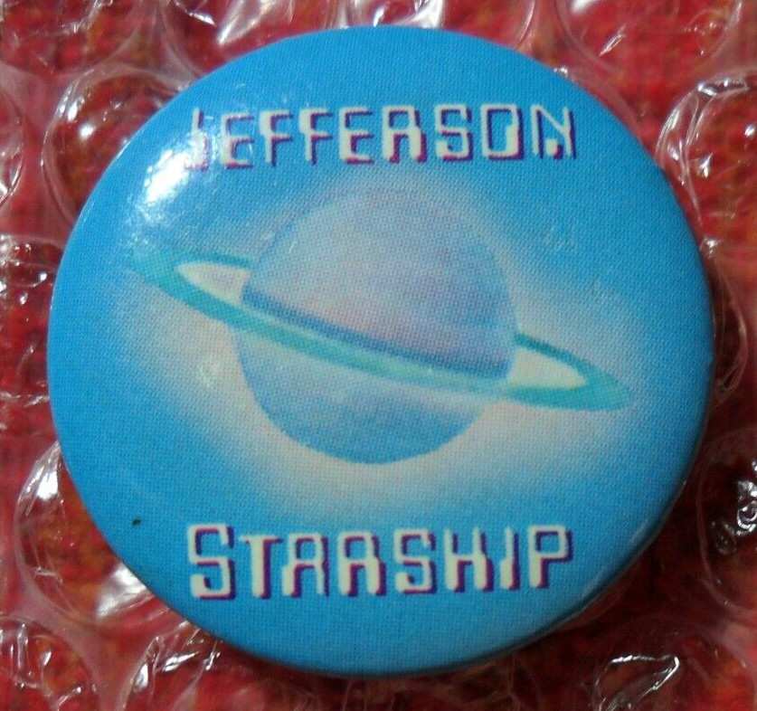 DECEMBER 04 1982 JEFFERSON STARSHIP WIND of CHANGE OFFICIAL GRUNT CONCERT BUTTON