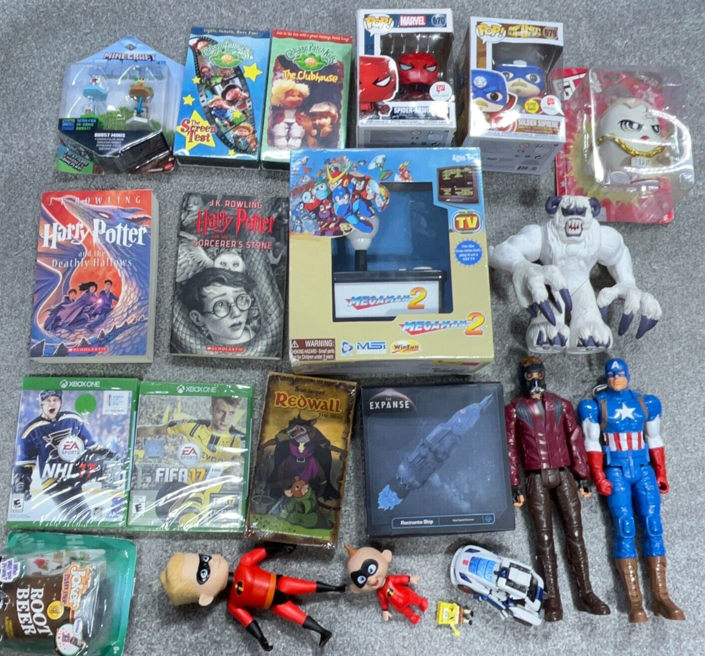 Junk Drawer Flea Market Reseller Lot Toy Video Game Action Figure Collectible F5