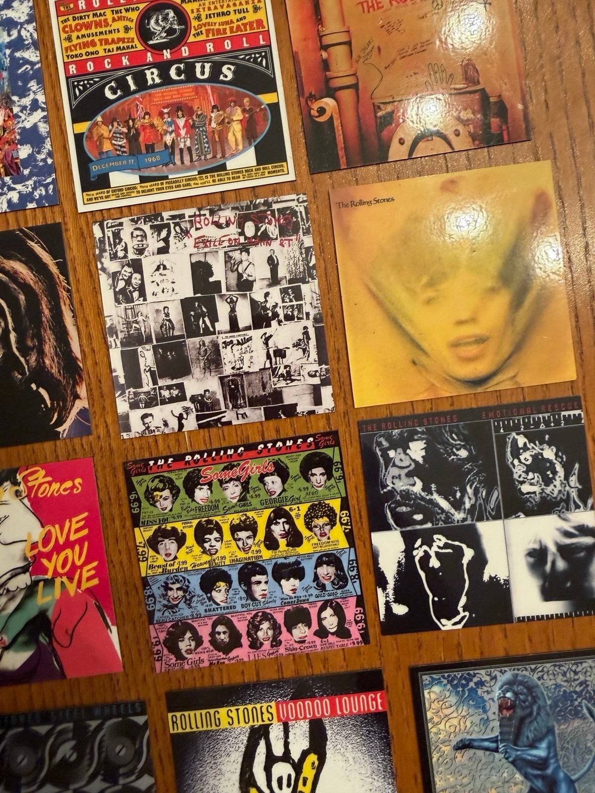 Rolling Stones fridge magnets
